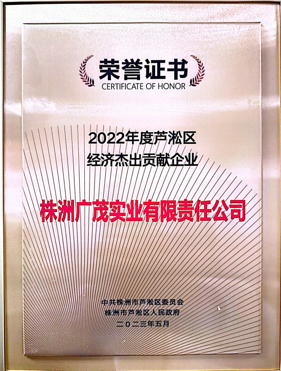經(jīng)濟杰出貢獻企業(yè)
